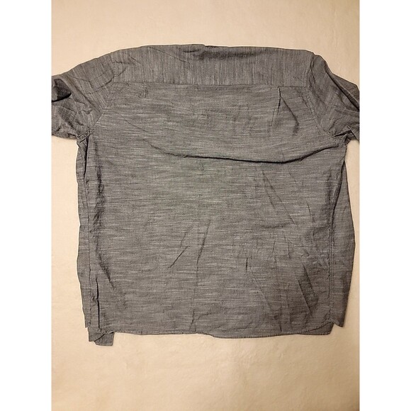 Hurley Button Down Shirt Men's XL Classic Fit Heather Black Gray - Picture 5 of 6